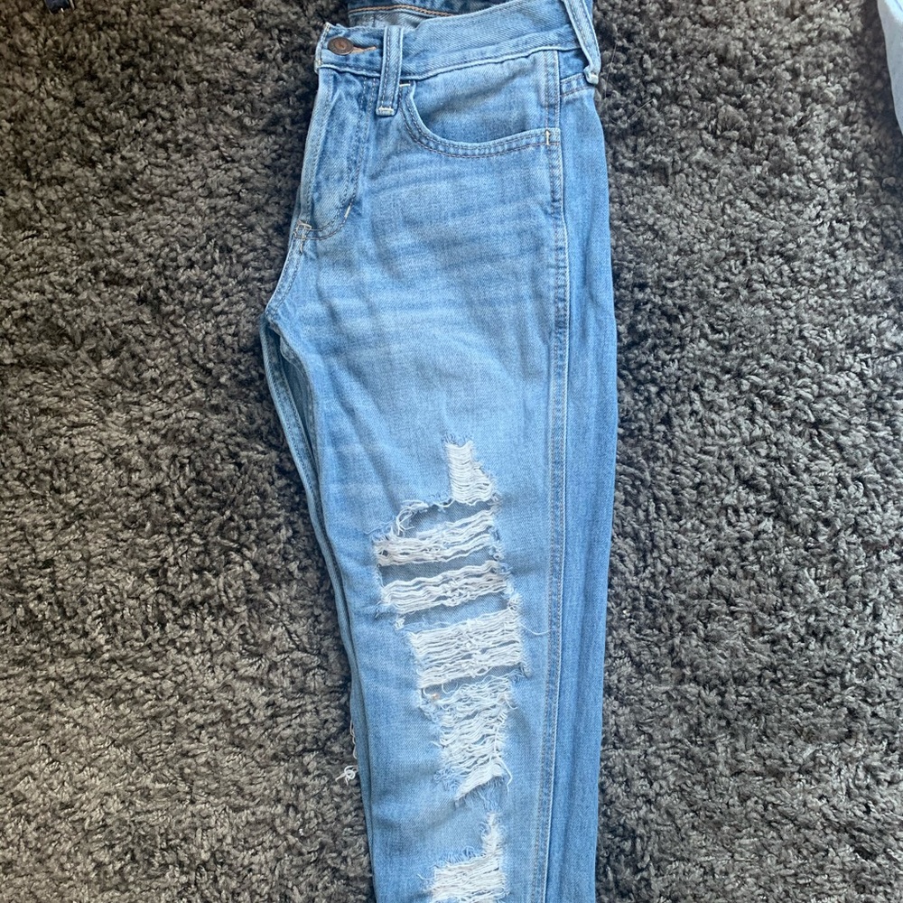 Hollister low rise boyfriend jeans